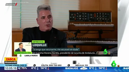El 'dardo' de Loquillo a los negacionistas en Liarla Pardo El 'dardo' de Loquillo a los negacionistas en Liarla Pardo