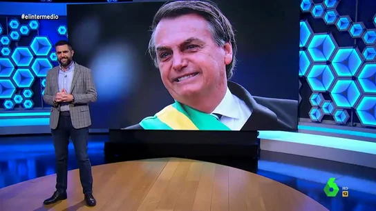 El "poderoso" argumento de Bolsonaro contra la vacuna de Pfizer: "Si se convierte en caimán es problema suyo" El "poderoso" argumento de Bolsonaro contra la vacuna de Pfizer: "Si se convierte en caimán es problema suyo"