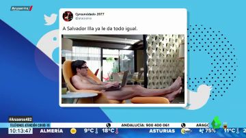 ¿Es el ministro Salvador Illa desnudo? La fotografía de Netflix que ha sembrado la duda