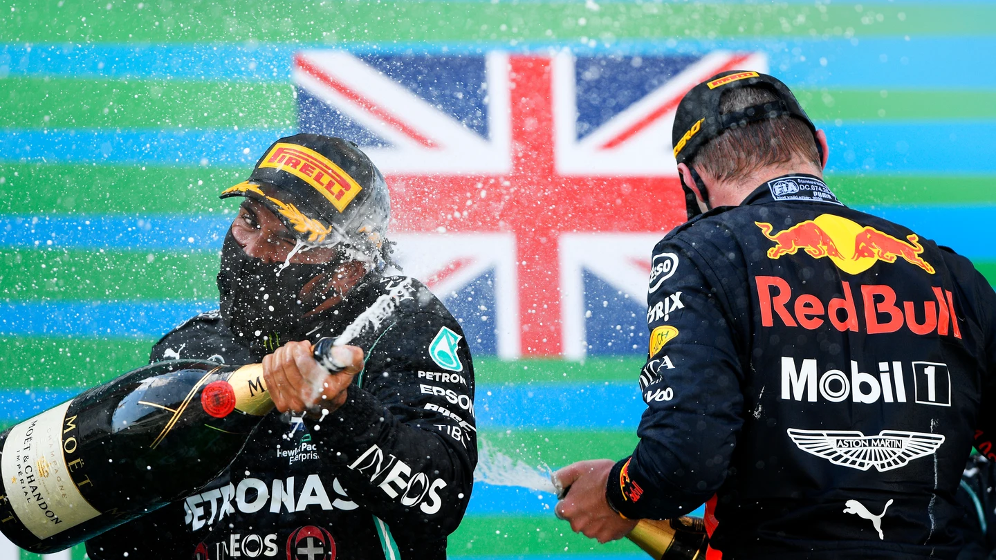 Lewis Hamilton y Max Verstappen Lewis Hamilton y Max Verstappen