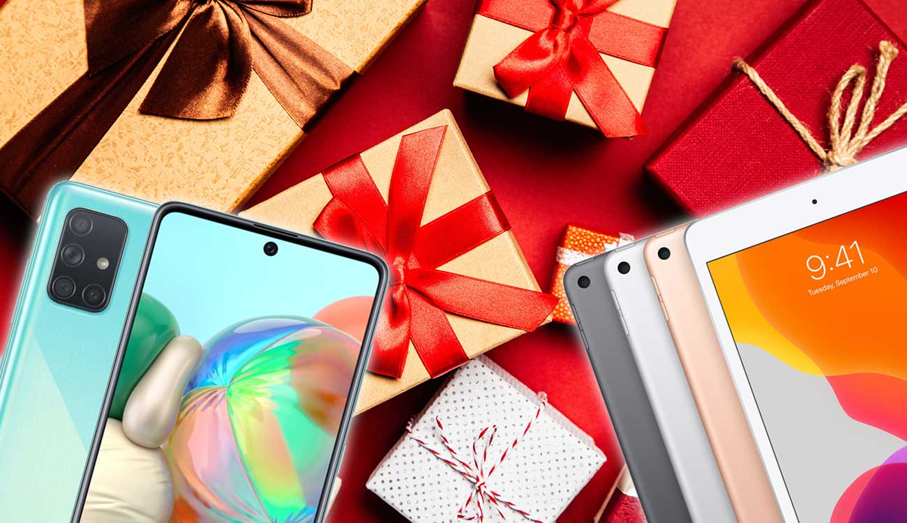 Móviles y tabletas de Navidad