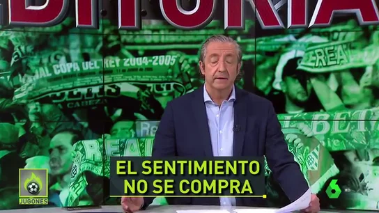 Pedrerol: "Si Haro no llama a Serra Ferrer, nunca será el presidente de todos los béticos" Pedrerol: "Si Haro no llama a Serra Ferrer, nunca será el presidente de todos los béticos"