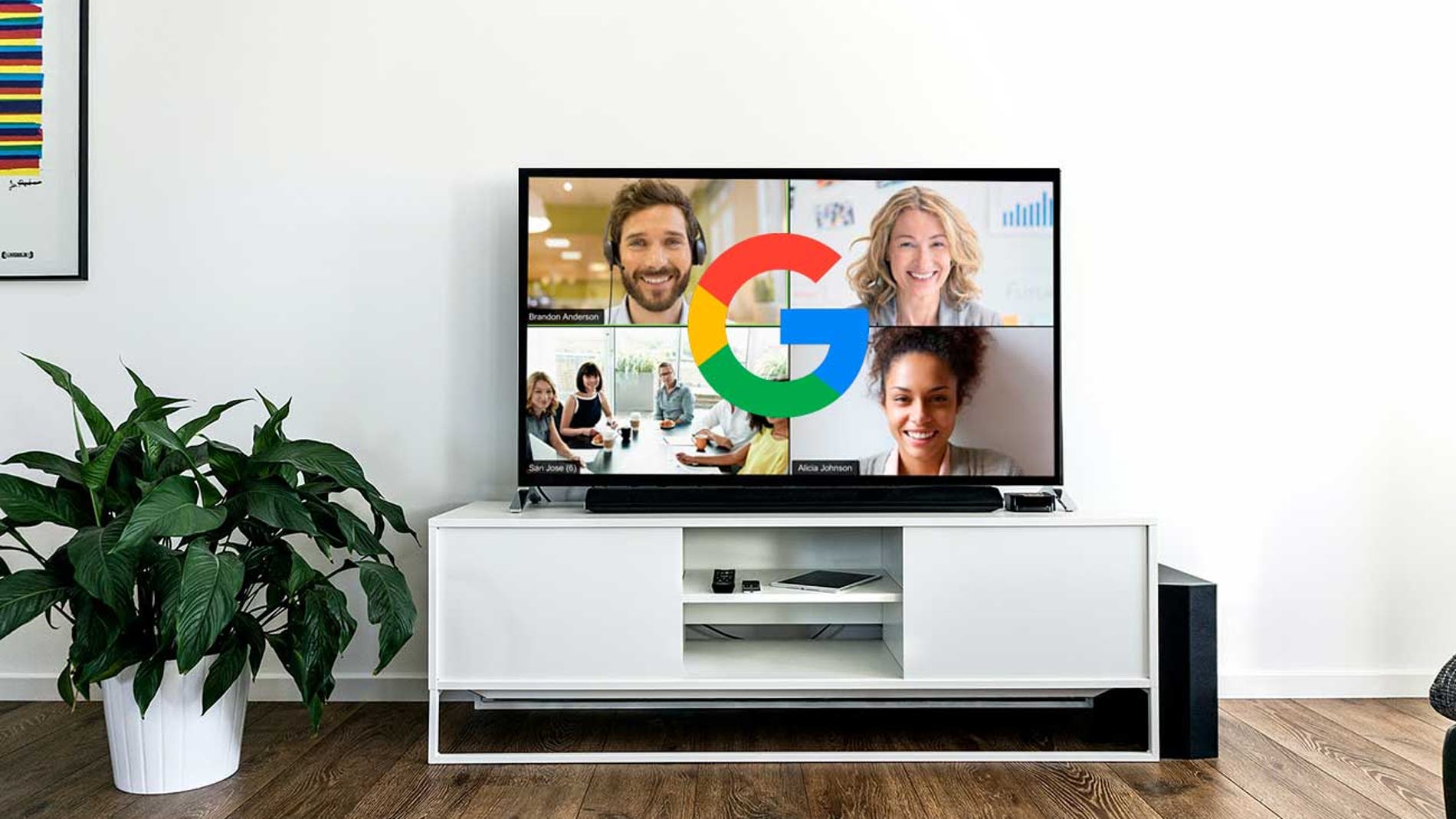 Ver las videollamadas en la televisión