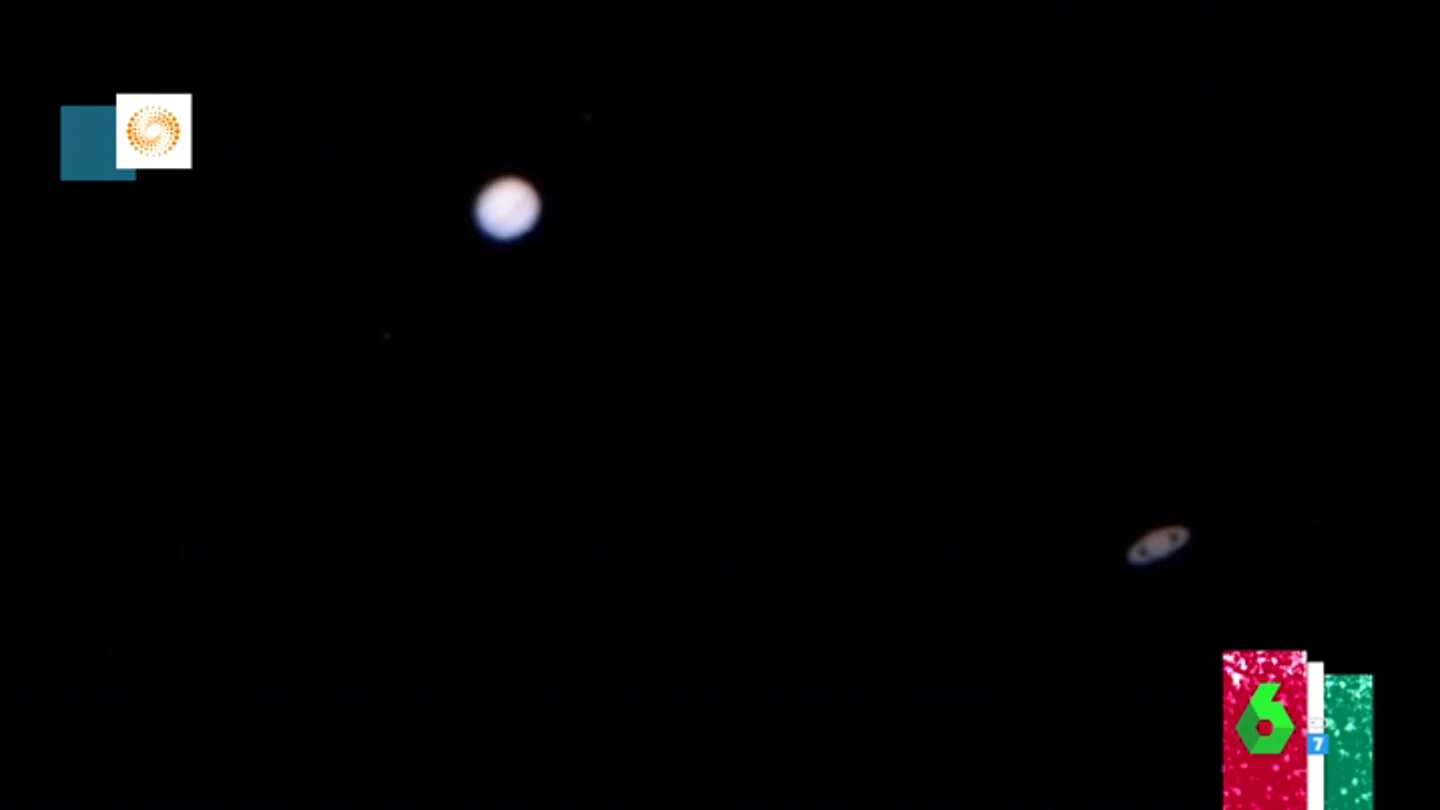 La Estrella de Belén 2020: este es el espectacular vídeo de la unión entre Júpiter y Saturno y sus anillos La Estrella de Belén 2020: este es el espectacular vídeo de la unión entre Júpiter y Saturno y sus anillos