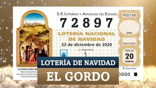 El Gordo de la Lotería de Navidad 2020 El Gordo de la Lotería de Navidad 2020