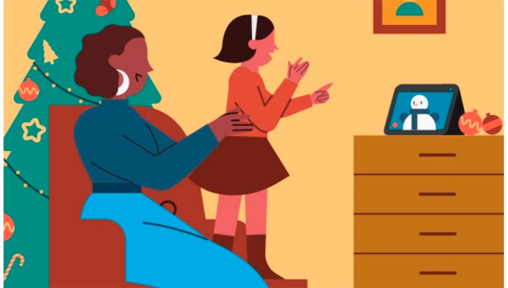 Amazon Echo en Navidad