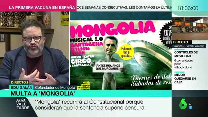 Edu Galán tilda de "desmesurada" y "preocupante" la condena a Mongolia: "Ganamos 816 euros y hemos sido condenados a 40.000"