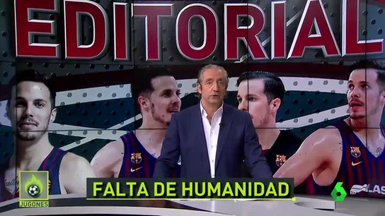 Pedrerol, sobre el caso Heurtel: "Hay gente a la que hay expulsar del Barça y del deporte" Pedrerol, sobre el caso Heurtel: "Hay gente a la que hay expulsar del Barça y del deporte"