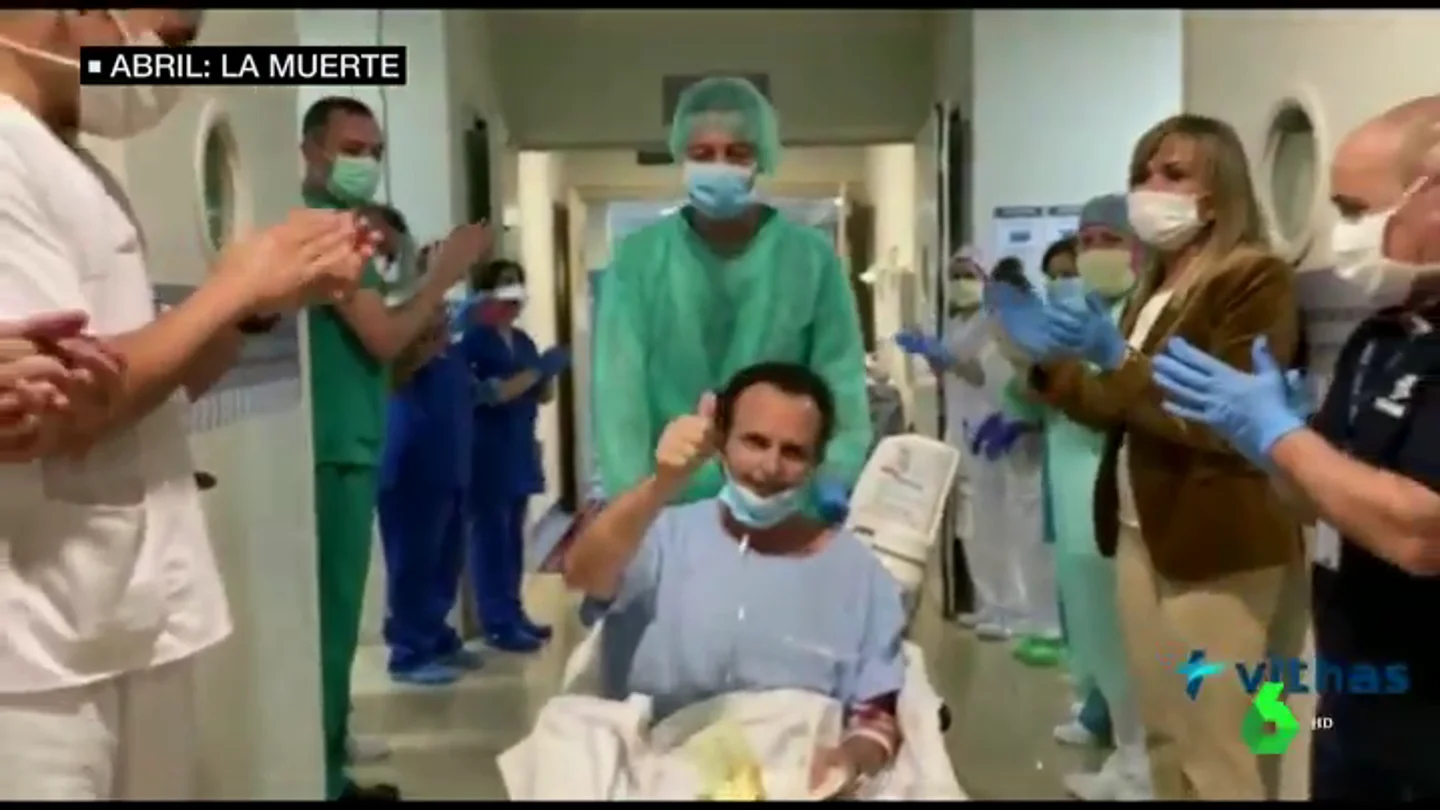 Abril de 2020, del terror a la esperanza: el mes que comenzó con récord de muertos y acabó con un respiro en los hospitales Abril de 2020, del terror a la esperanza: el mes que comenzó con récord de muertos y acabó con un respiro en los hospitales