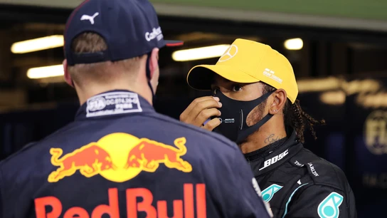 Verstappen y Hamilton Verstappen y Hamilton