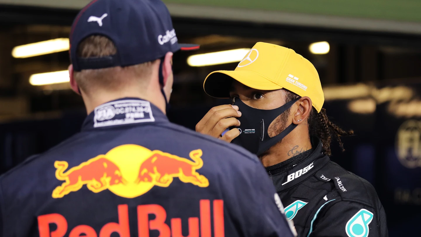 Verstappen y Hamilton Verstappen y Hamilton