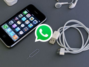 WhatsApp y un iPhone 3GS