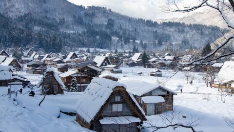 Shirakawa-go en invierno