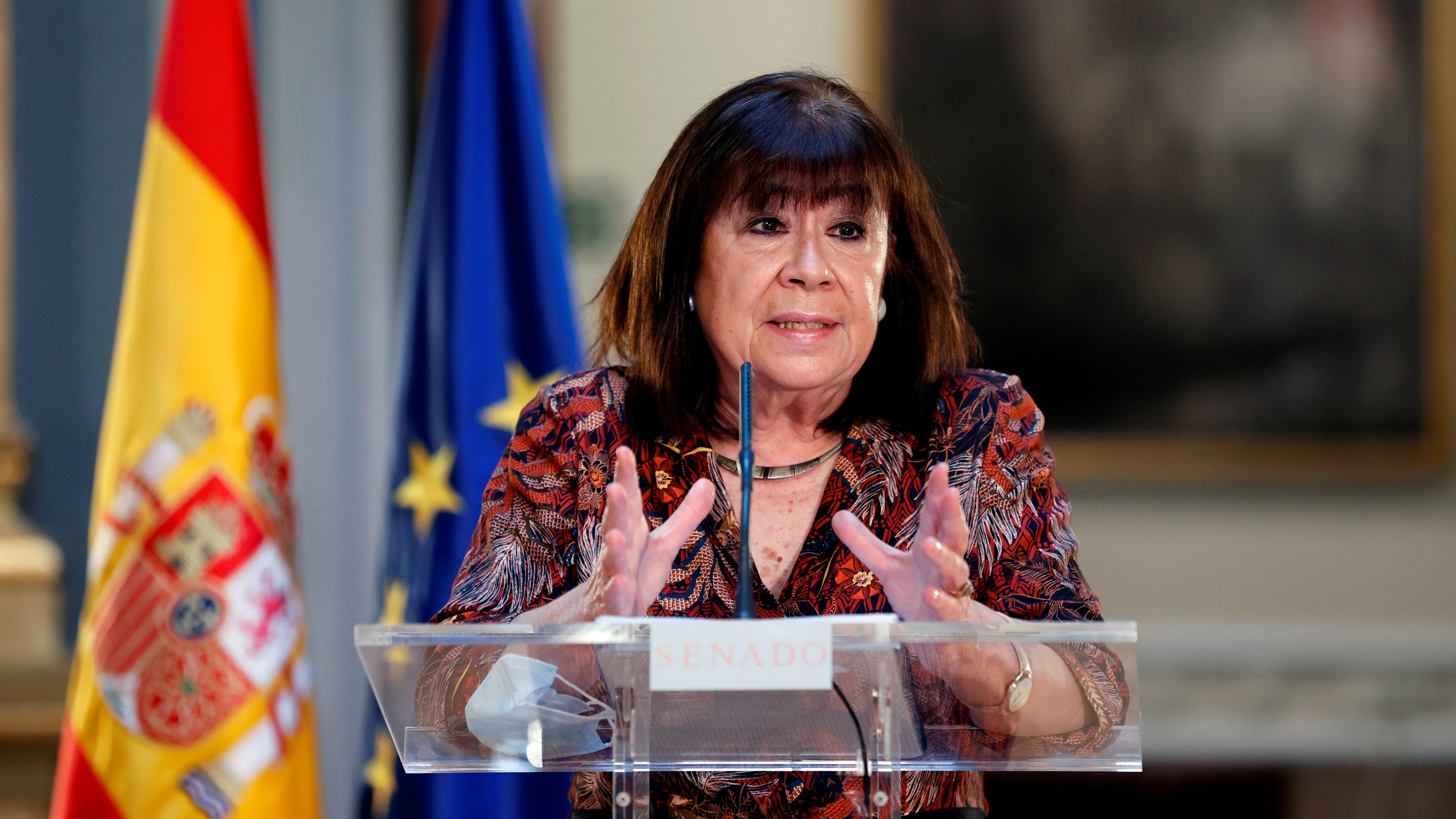 Cristina Narbona, presidenta del PSOE