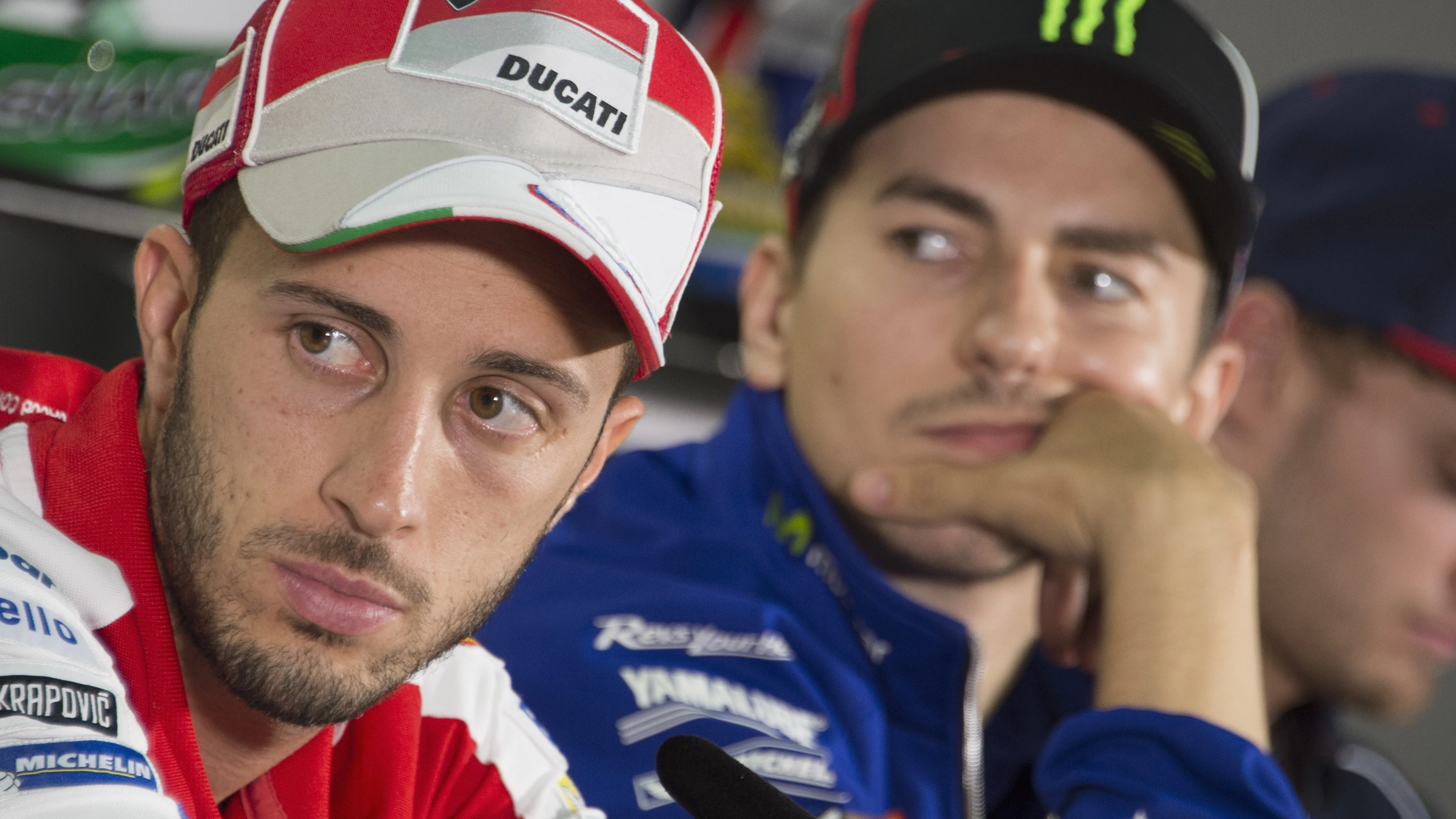 Andrea Dovizioso y Jorge Lorenzo