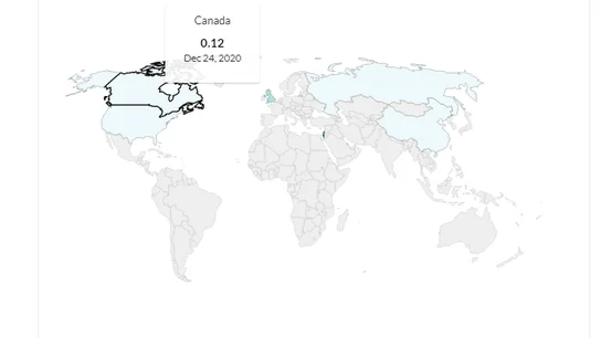 El mapa mundial de las vacunas El mapa mundial de las vacunas