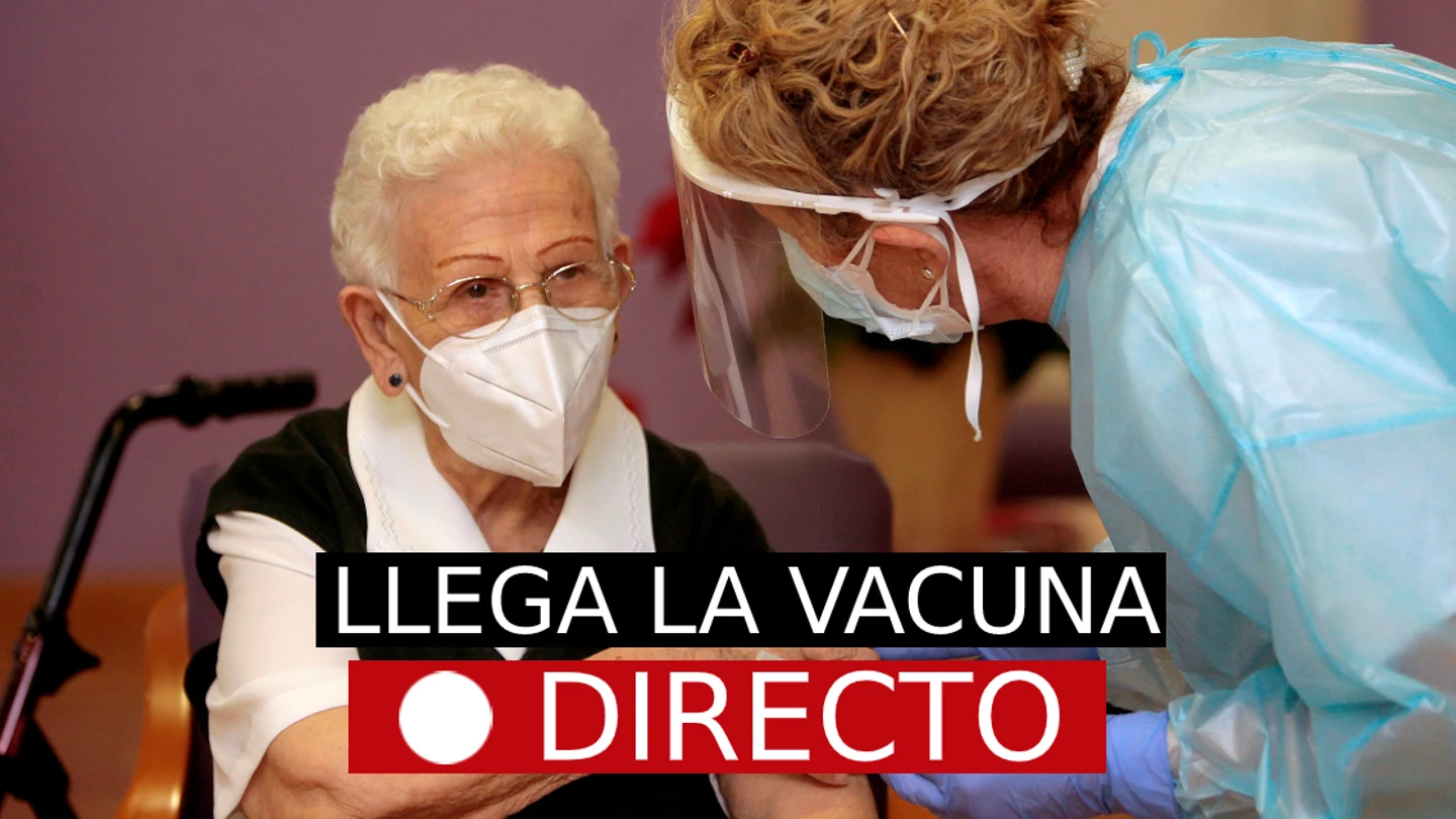 La última hora del inicio de la campaña de vacunación en España, en directo en laSexta.com La última hora del inicio de la campaña de vacunación en España, en directo en laSexta.com