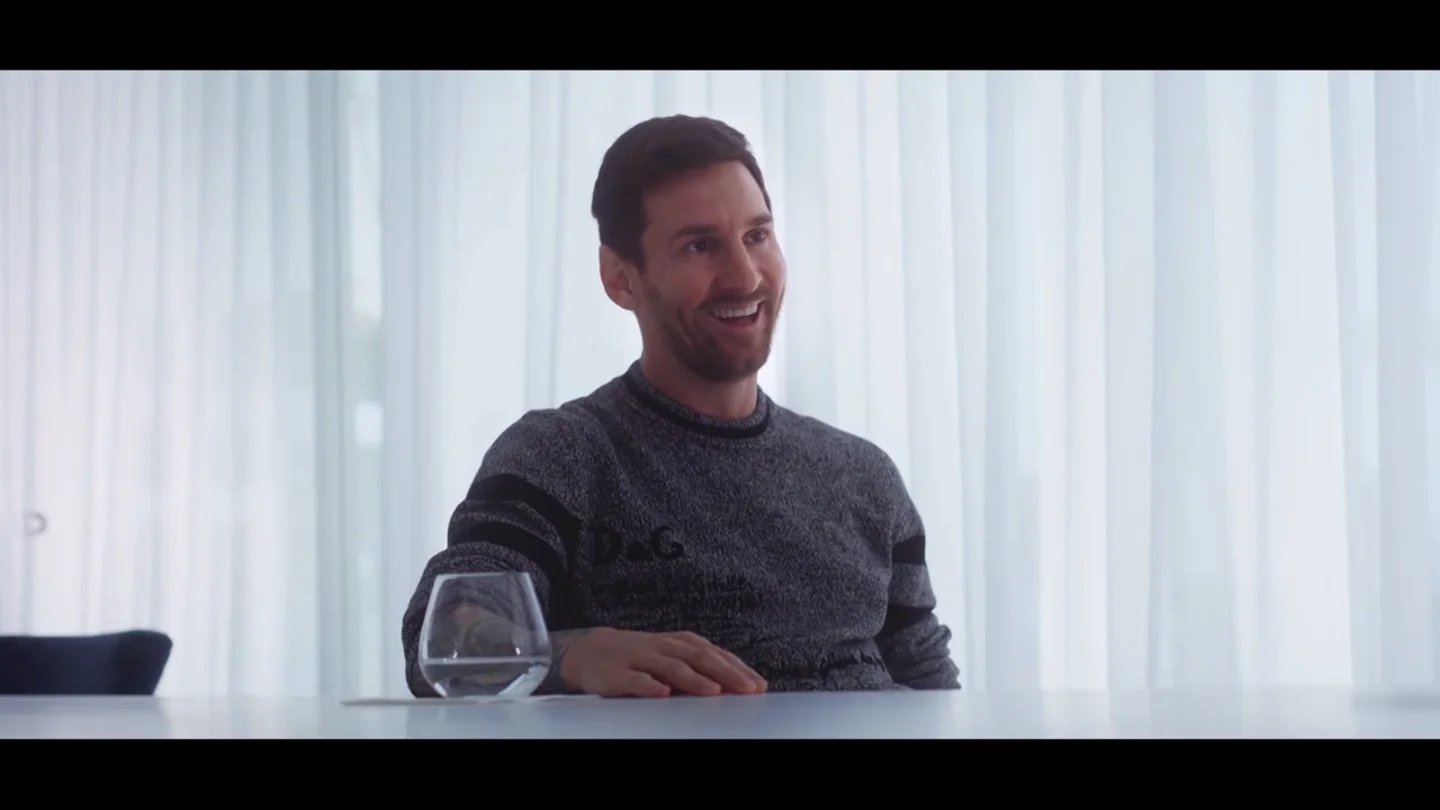 El guiño de Leo Messi a Cristiano Ronaldo en la entrevista con Jordi Évole El guiño de Leo Messi a Cristiano Ronaldo en la entrevista con Jordi Évole