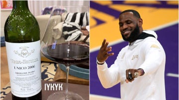 LeBron James, gran fan del Vega Sicilia Único