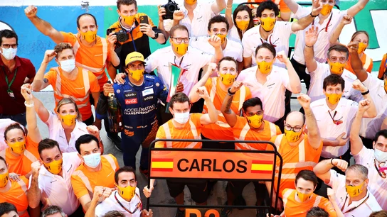 Despedida de McLaren a Carlos Sainz Despedida de McLaren a Carlos Sainz