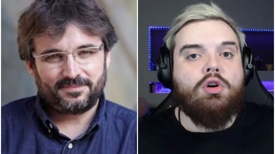 En la imagen, Jordi Évole e Ibai Llanos En la imagen, Jordi Évole e Ibai Llanos