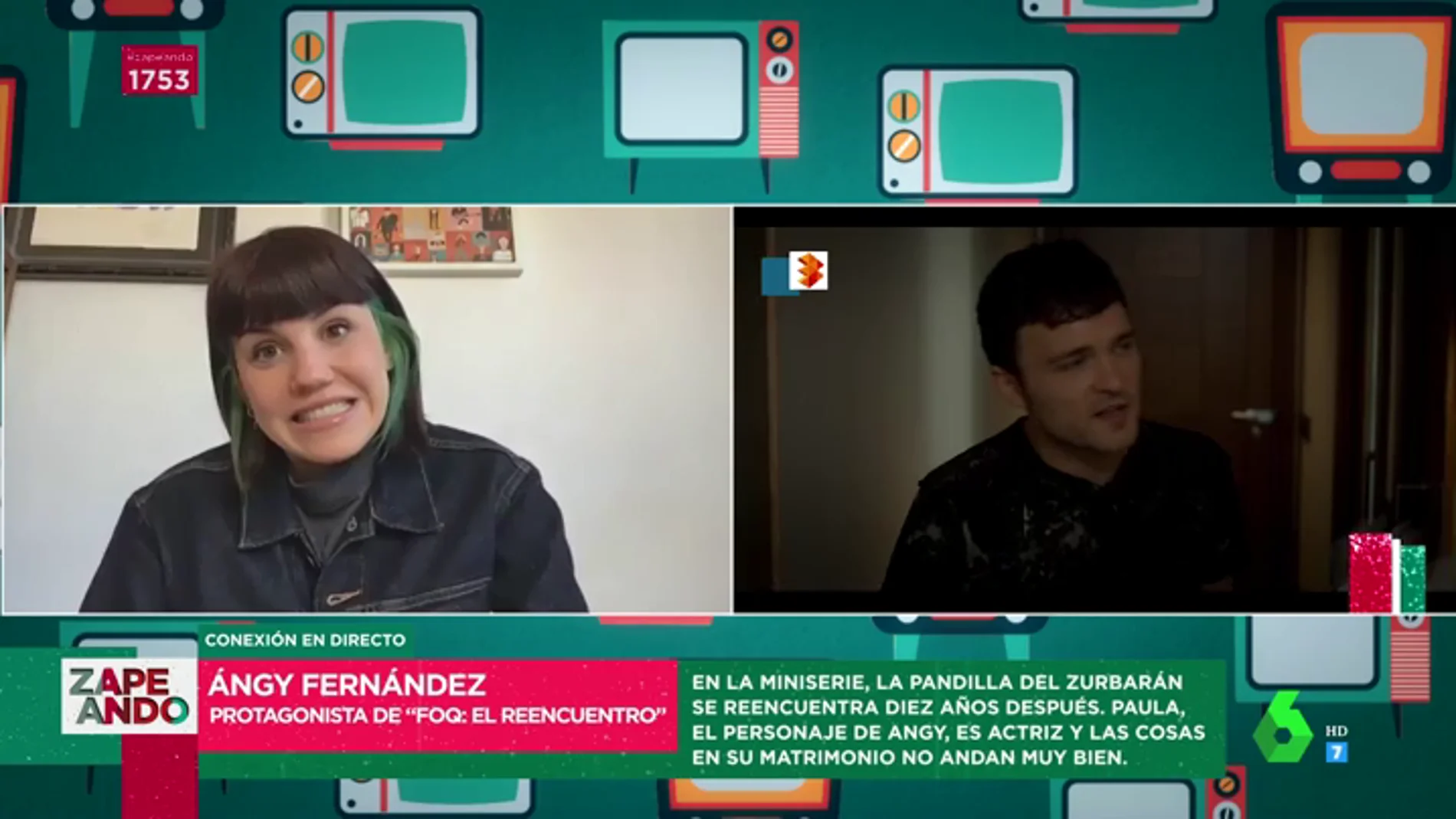 Angy Fernández, de Paula y Gorka: "Es una relación un poco tóxica"
