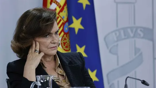 La vicepresidenta primera del Gobierno, Carmen Calvo La vicepresidenta primera del Gobierno, Carmen Calvo