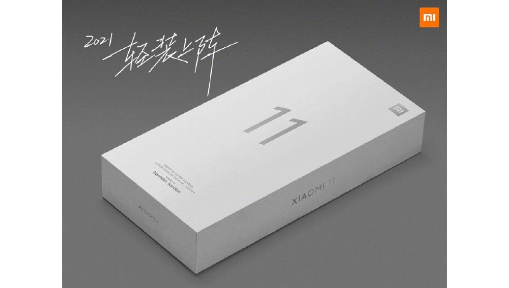 Nueva caja del Xiaomi Mi 11 sin cargador.
