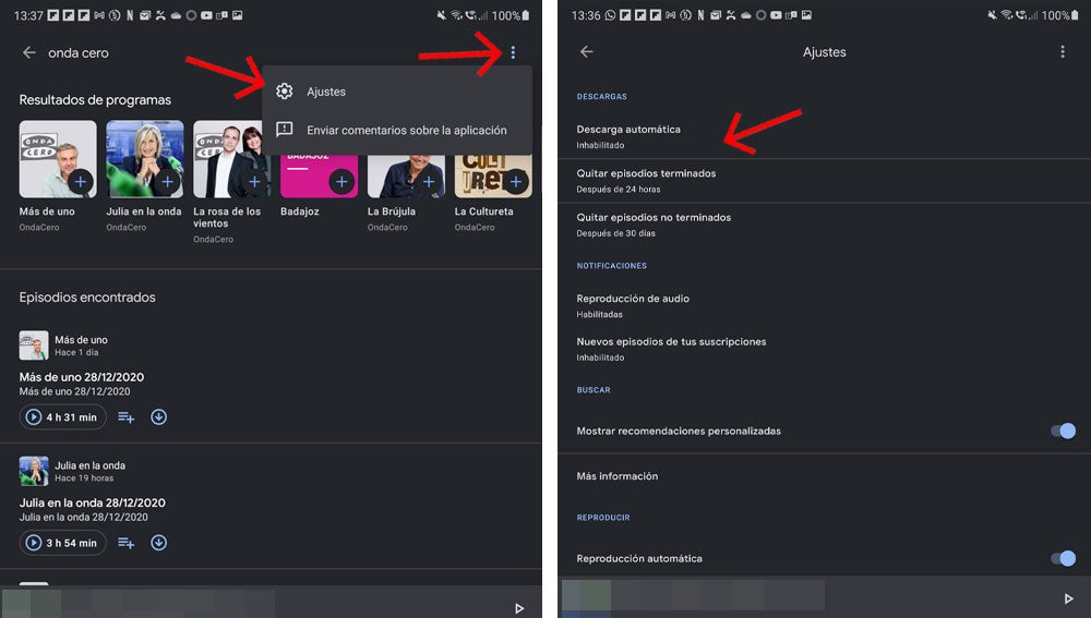 Cómo gestionar todos tus podcasts de forma automática.