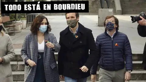 Ayuso, Casado y Almeida Ayuso, Casado y Almeida