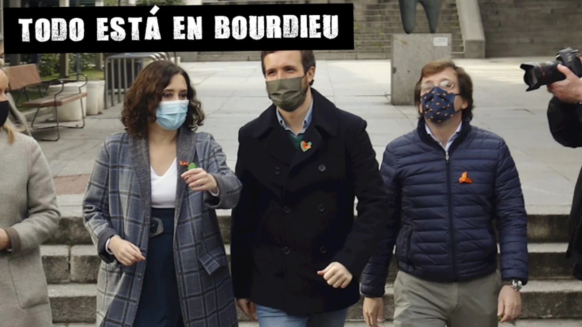 Ayuso, Casado y Almeida Ayuso, Casado y Almeida