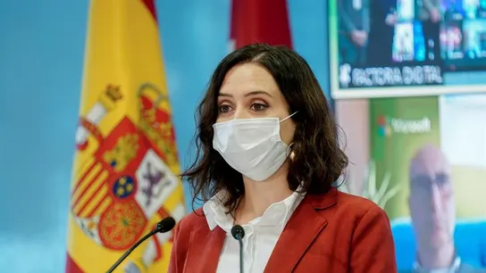 La presidenta de la Comunidad de Madrid, Isabel Díaz Ayuso La presidenta de la Comunidad de Madrid, Isabel Díaz Ayuso