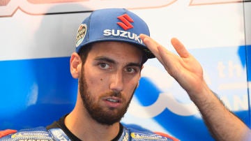 Alex Rins, piloto de Suzuki