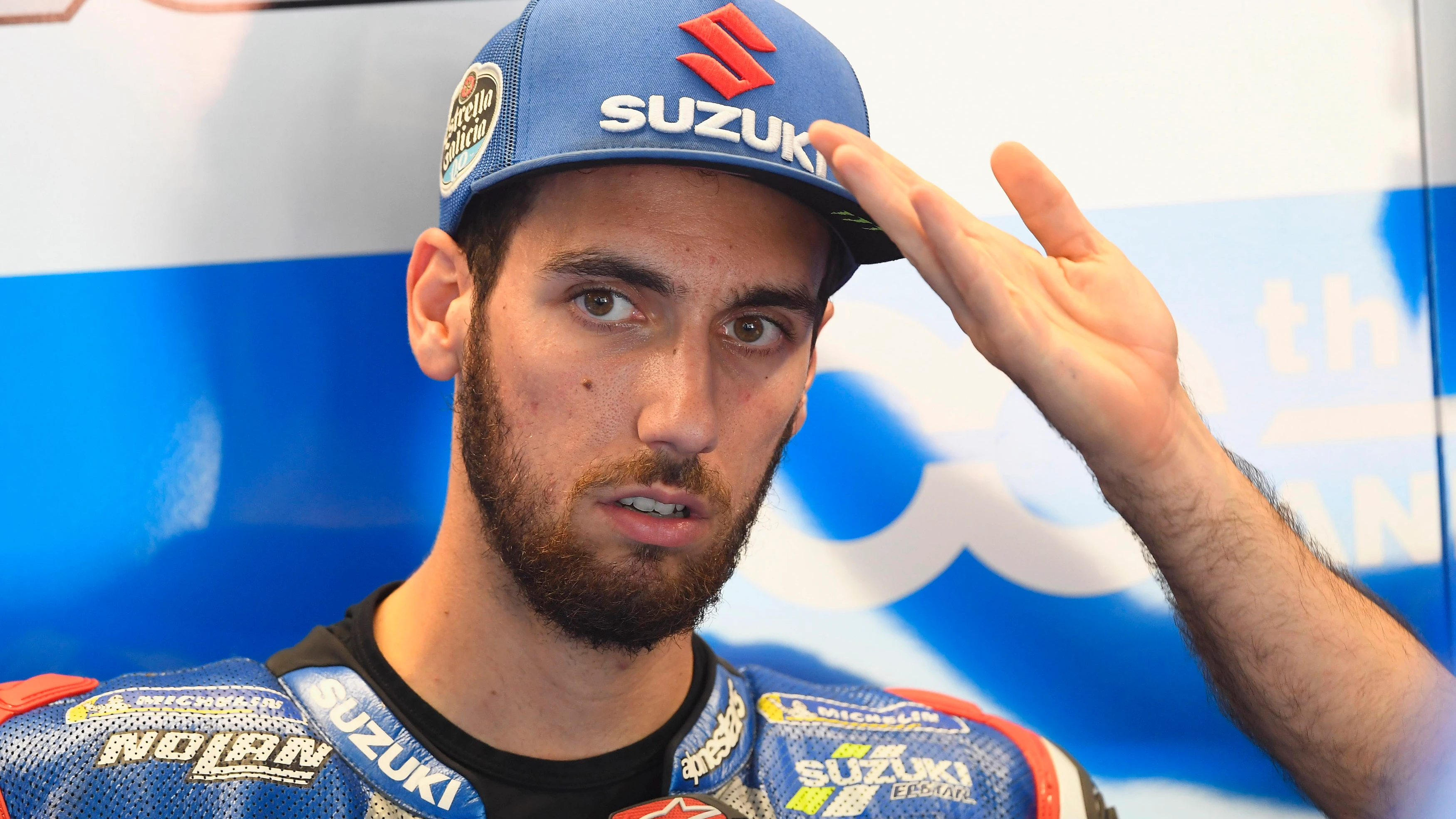 Alex Rins, piloto de Suzuki