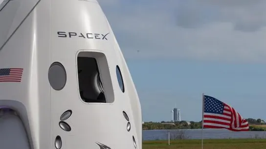 La cápsula Dragon de Space X La cápsula Dragon de Space X
