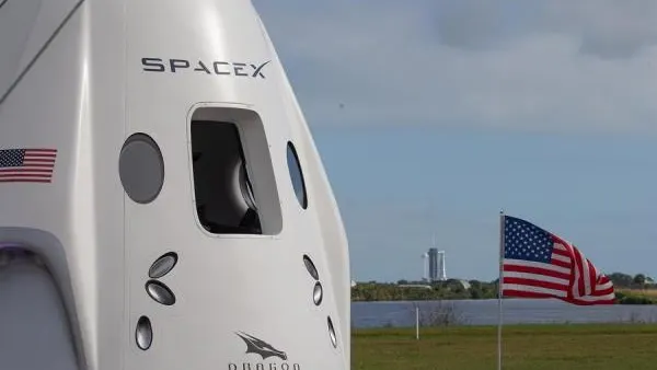 La cápsula Dragon de Space X