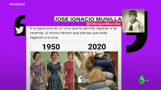 El lamentable tuit de Munilla. El lamentable tuit de Munilla.