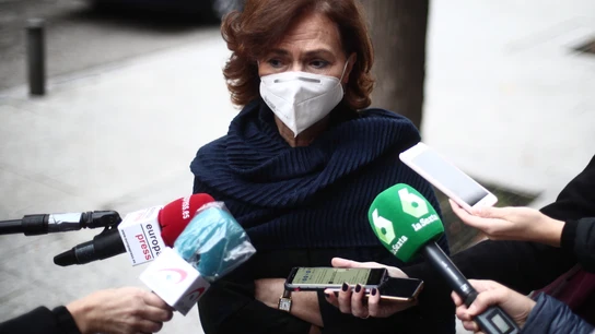 Carmen Calvo opina que retirar la inviolabilidad del rey "se puede abortar perfectamente" Carmen Calvo