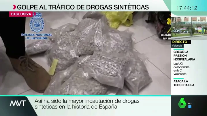 imágenes exclusivas laboratorio de drogas