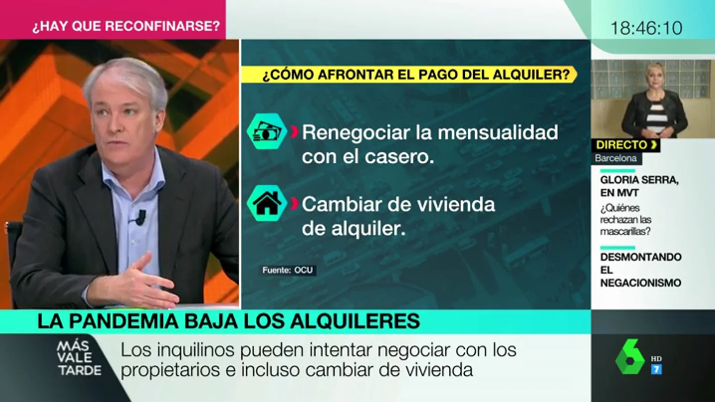 ¿Por qué ha bajado el alquiler?, ¿puedo evitar la subida en la factura de la luz? Los consejos de la OCU para que no te engañen ¿Por qué ha bajado el alquiler?, ¿puedo evitar la subida en la factura de la luz? Los consejos de la OCU para que no te engañen
