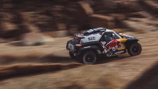 Carlos Sainz, en el Dakar 2021 Carlos Sainz, en el Dakar 2021