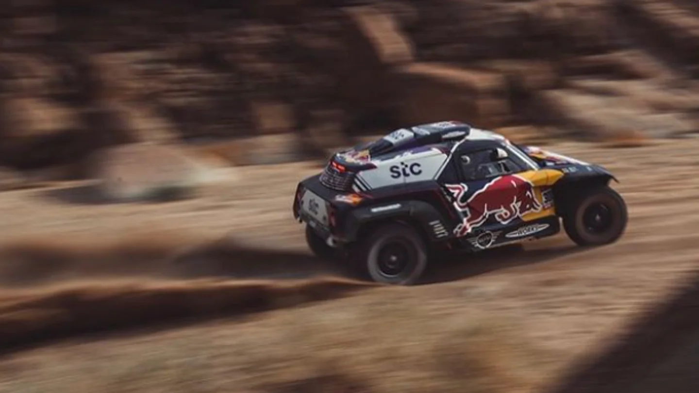 Carlos Sainz, en el Dakar 2021 Carlos Sainz, en el Dakar 2021