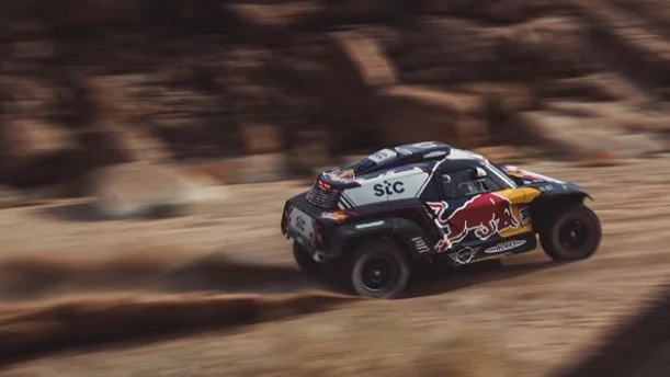 Carlos Sainz, en el Dakar 2021