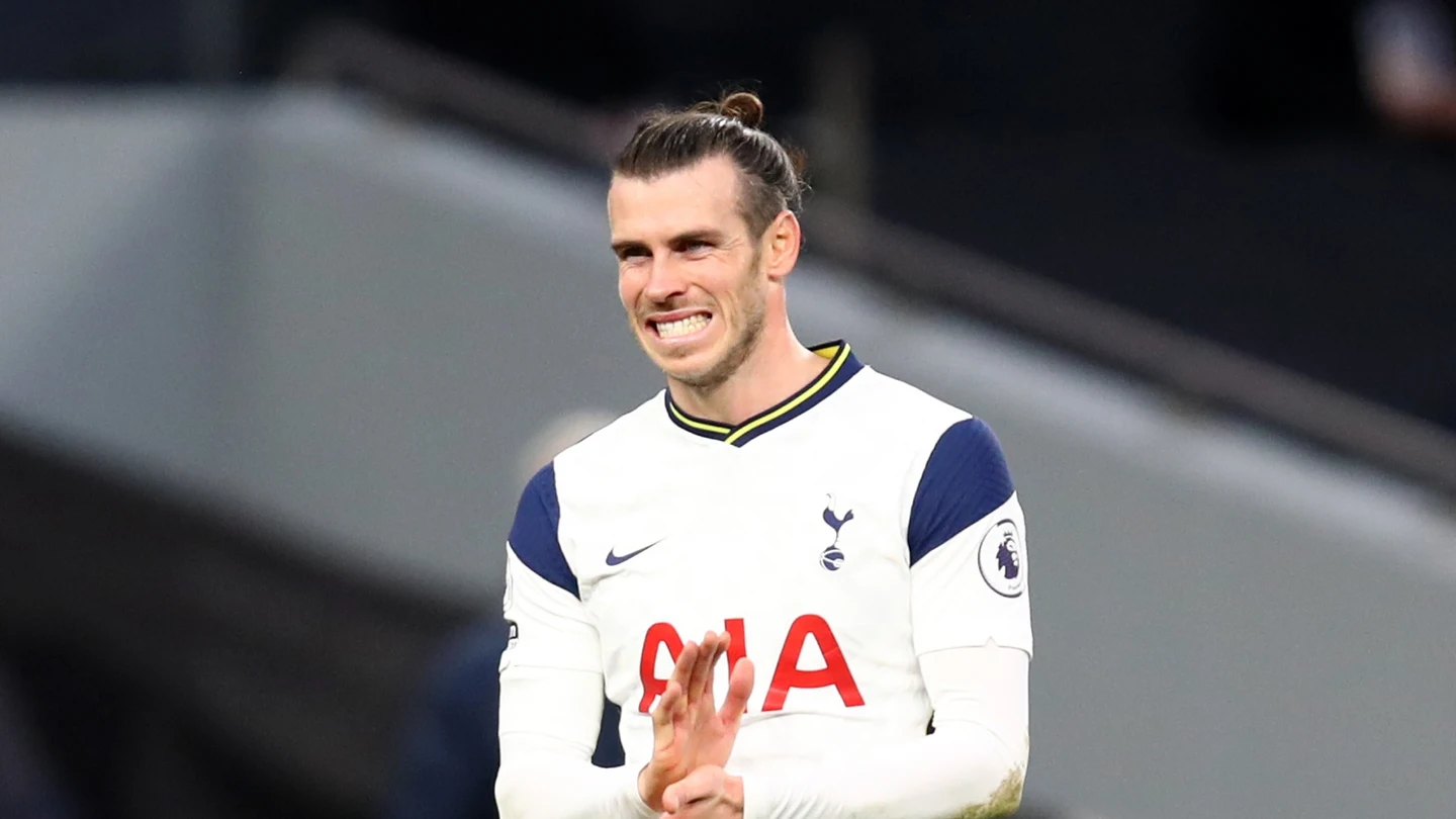 Bale, con el Tottenham Bale, con el Tottenham