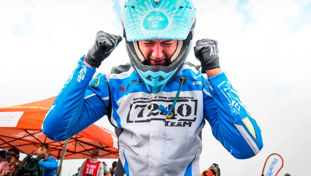 El argentino Manuel Andujar, campeón en quad