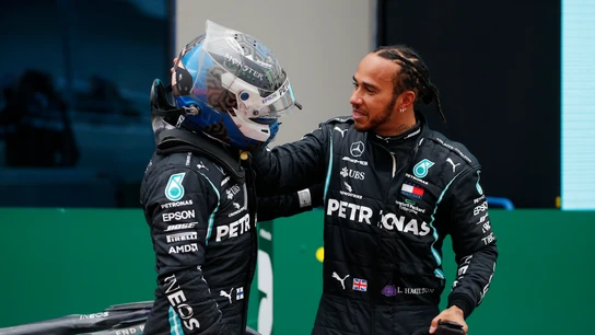 Valtteri Bottas y Lewis Hamilton Valtteri Bottas y Lewis Hamilton
