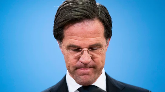 El hasta ahora primer ministro holandés, Mark Rutte El primer ministro holandés, Mark Rutte