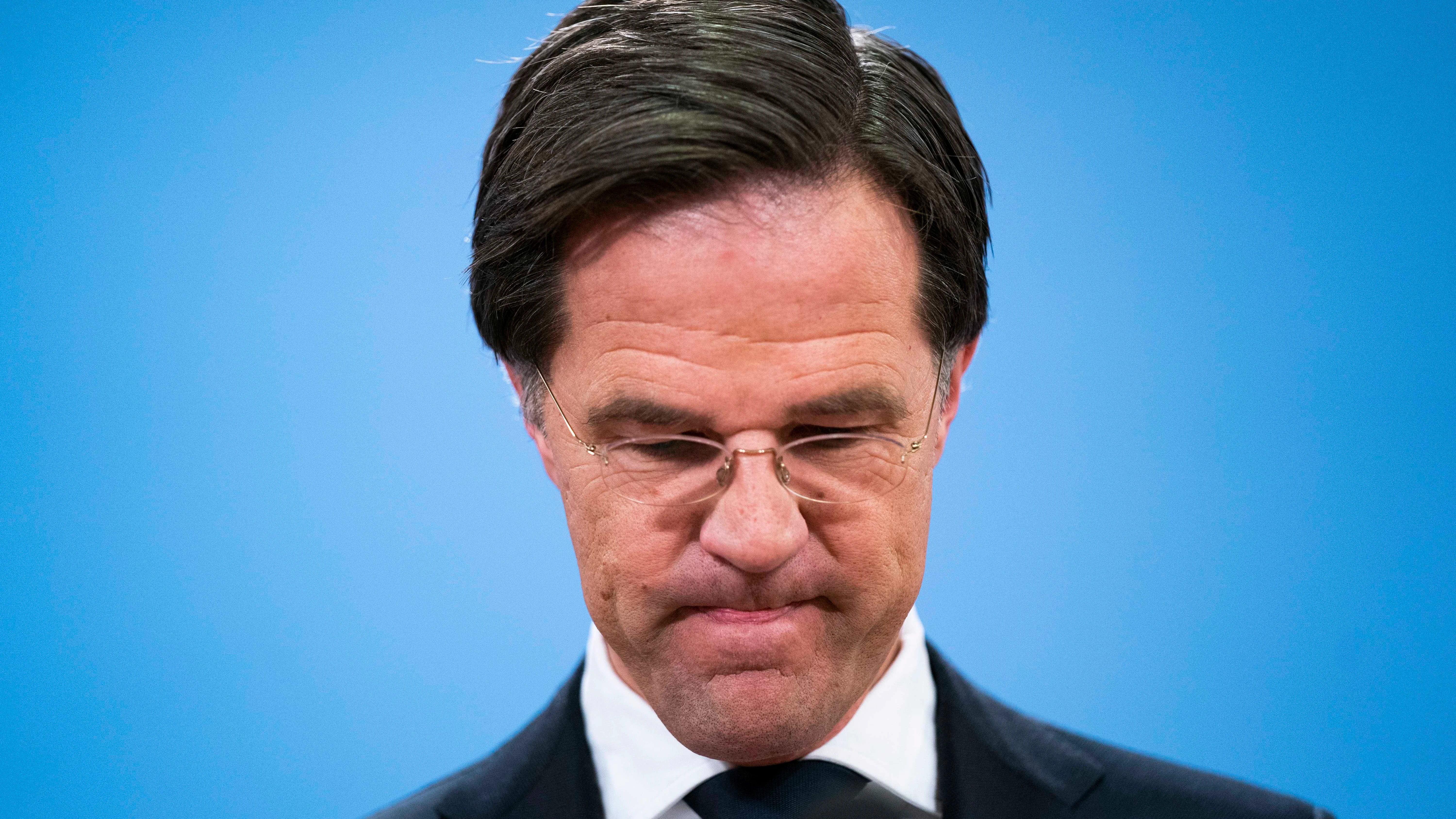 El primer ministro holandés, Mark Rutte