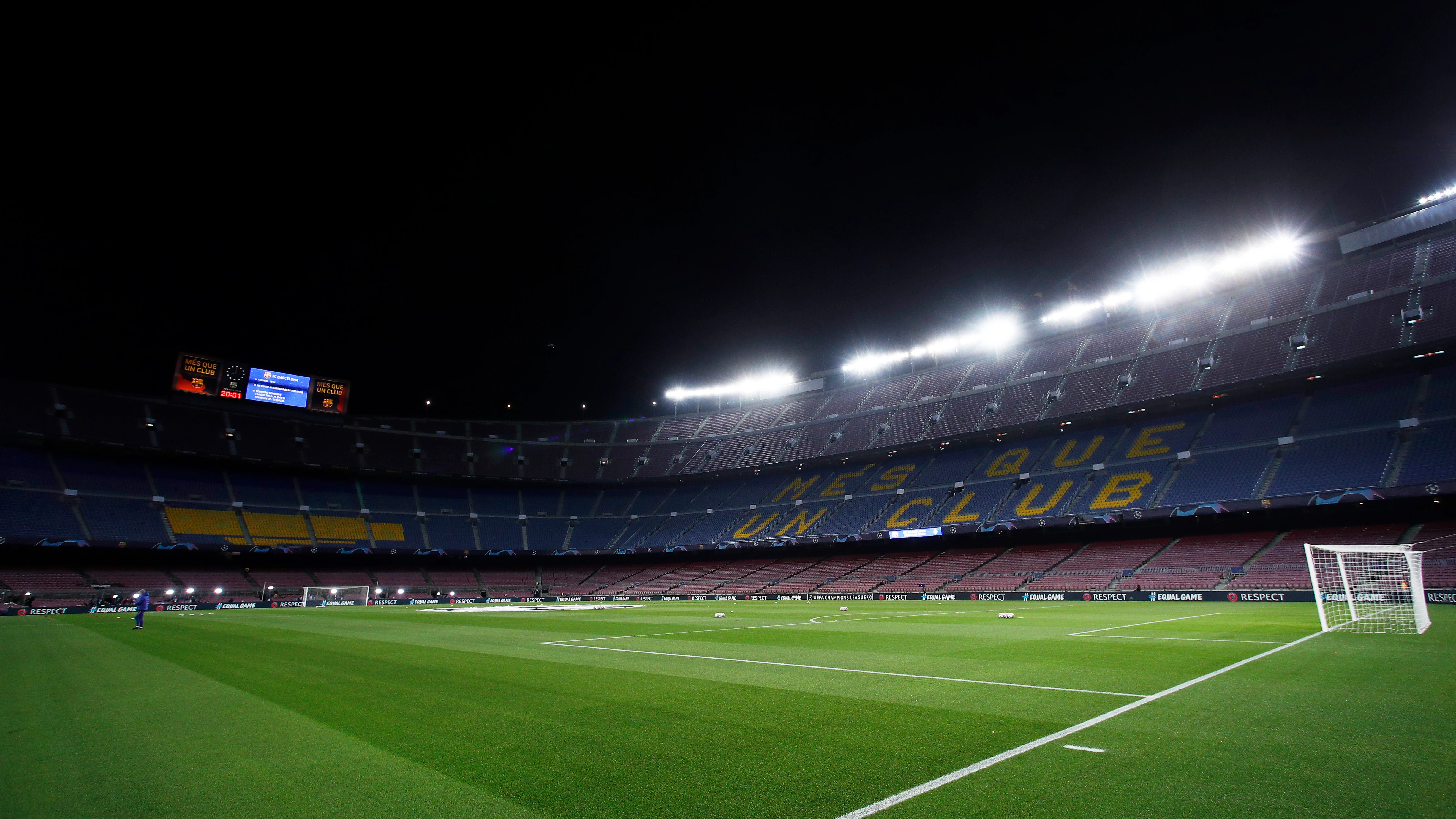 Vista general del Camp Nou.