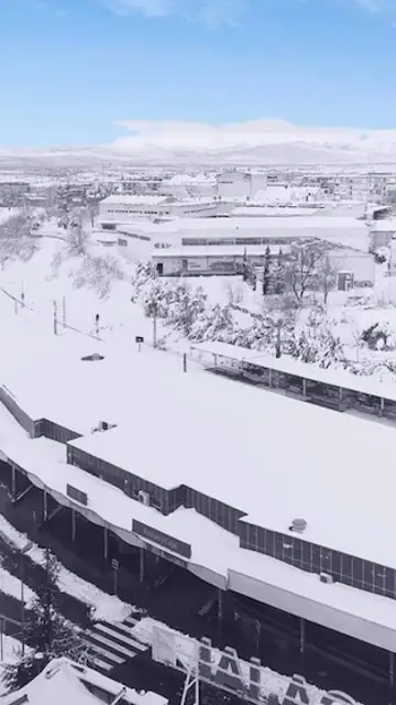 Vistas de los alrededores del Ramón y Cajal desde la azotea. Vistas de los alrededores del Ramón y Cajal desde la azotea.